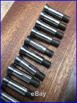 G. Boley 8mm Watchmaker Lathe Collets Lot Of 11 Nice! Machinist