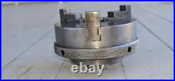 Goodell-pratt Brand Lathe 3-jaw Chuck, 4 Dia. 1- 12 Tpi Watchmaker Machinist