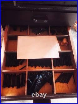 Gunsmithing Tools Gun Parts Storage Machinist Chest With Drawers Hardware Screw