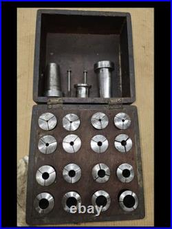 HENDEY No. 3 COLLET SET 1/8 7/8 Lathe, Mill, Collet Set, Machinists Tools