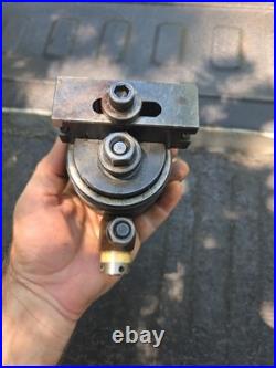 Hardinge Fine Feed Tool Post Holder Metal Lathe Machinist Threading Attachment A