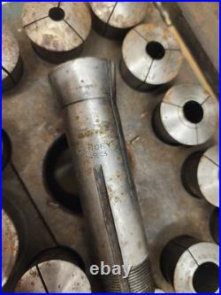 Hendey lathe parts No. 3 Collet Chucks, Lathe, Mill, Collet Set, Machinists Tools