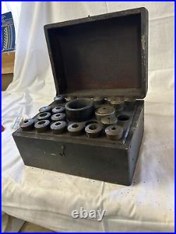 Hendey lathe parts No. 6 Collet Chucks, Lathe, Mill, Collet Set, Machinists Tools