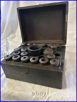 Hendey lathe parts No. 6 Collet Chucks, Lathe, Mill, Collet Set, Machinists Tools