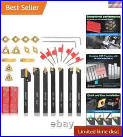 High-Quality 21Pcs Lathe Turning Tool Set for Professional Machinists & DIYers