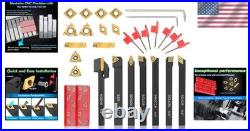 High-Quality 21Pcs Lathe Turning Tool Set for Professional Machinists & DIYers