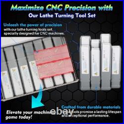 High-Quality 21Pcs Lathe Turning Tool Set for Professional Machinists & DIYers