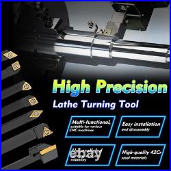 High-Quality 21Pcs Lathe Turning Tool Set for Professional Machinists & DIYers