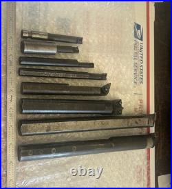 Huge Lot 8pcs Boring Bars! Machinist Tools Lathe