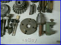 Huge Lot Vintage Machinist tools Mill lathe Cutters Bits Knurling 50 pounds USA