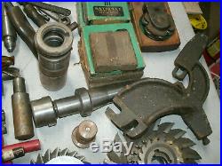 Huge Lot Vintage Machinist tools Mill lathe Cutters Bits Knurling 50 pounds USA