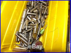 Huge Lot of Machinist Tools Drills Milling Taps End Mill Reamer Lathe Carbide
