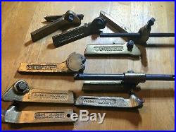 Huge! Machinist Tool Lot 9 PC lathe Tool holder Williams Armstrong