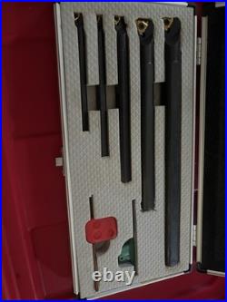 Indexable Carbide Boring Bar Set with Case Lathe Machinist Tool