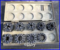 Jacobs 500 Series Rubber Flex Collets. 1 To 1 Machinist Tool Metal Lathe Chuck
