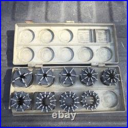 Jacobs 500 Series Rubber Flex Collets. 1 To 1 Machinist Tool Metal Lathe Chuck