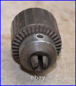 Jacobs Ball Bearing Super Chuck 18N machinist lathe mill 1/8 3/4 vintage tool