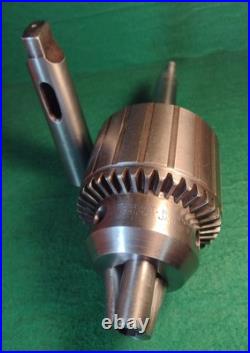Jacobs Drill Chuck No#20 Super Chuck 3/8-1 DIA Tooling Engine Lathe Machinist