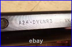 KENNAMETAL A24-DVUNR3 NK4 METAL LATHE BORING BAR With INSERT. MACHINIST TOOLING