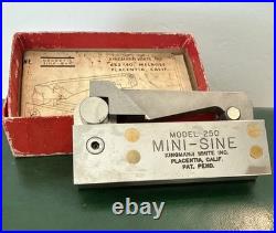 KINGMANN WHITE INC. MINI-SINE MAGNETIC V BOTTOM BAR 250 Machinist Tool