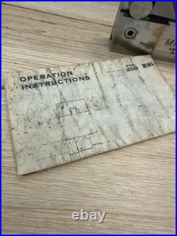 KINGMANN WHITE INC. MINI-SINE MAGNETIC V BOTTOM BAR 250 Machinist Tool