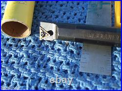 Kennametal Boring Bar 1/2X8 S08-STUNR2 INSERTS 9T-221P MACHINIST TOOL LATHE