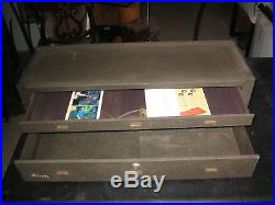 Kennedy Machinist 2 Draw Tool Chest Very Good Condition No Keys Style MC28