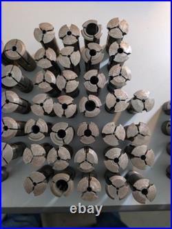 LOT MACHINIST HmBxC LATHE MILL Southwick & Meister 0201 Carbide Draw Collets Hex