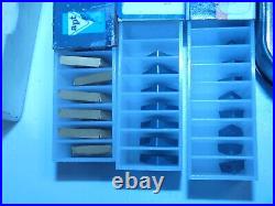 LOT Machinist Tool Lathe Mill Carbide Inserts Lot Kennametal Iscar Ceratip 100++