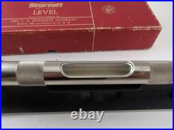 L. S. Starrett No. 98 12 Inch Precision Machinist Level For Lathe Mill Leveling
