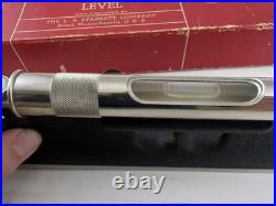 L. S. Starrett No. 98 12 Inch Precision Machinist Level For Lathe Mill Leveling
