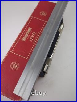 L. S. Starrett No. 98 12 Inch Precision Machinist Level For Lathe Mill Leveling