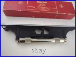 L. S. Starrett No. 98 12 Inch Precision Machinist Level For Lathe Mill Leveling