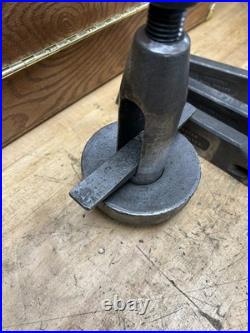 Large Lathe Lantern Rocker Tool Post with 3 Armstrong Tool Holders Machinist BIG