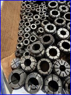 Large Lot 5C Collets Mixed Fractional Sizes Machinist Lathe Tooling 125+ Pcs