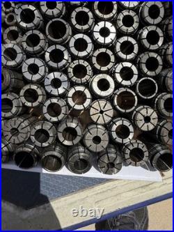 Large Lot 5C Collets Mixed Fractional Sizes Machinist Lathe Tooling 125+ Pcs