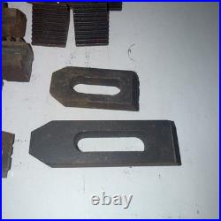 Large Lot Of LATHE CHUCK JAWS FOR 3 JAW Machinist Tools Tooling Parts Hold Downs