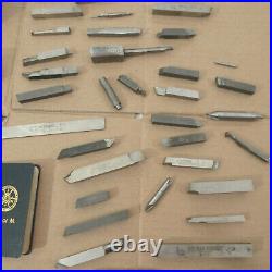 Large Lot Used Lathe Tool BIts Arms Machining Holders Machinist Mill Milling Jig