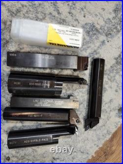 Large Lot of Approximately 50 Tungaloy / Kennametal / Horn CNC Lathe Tooling Bar