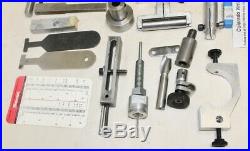 Large Lot of Machinist Toolmaker Tools / Parts / Lathe Milling CNC / Free Ship