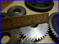Large Metal Lathe Change Gears 72,64,56,48,40,32,28,24 Machinist Tooling
