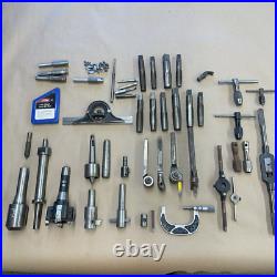 Latge Lot Machinist Tools Bits Tapping Lathe Milling Misc