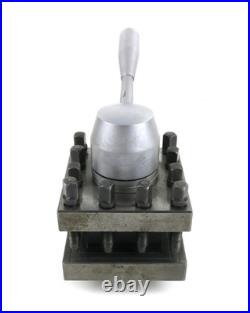Lathe 4 x 4 Turret Tool Post Holder 4-Way Square Machinist Milling