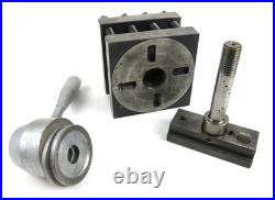 Lathe 4 x 4 Turret Tool Post Holder 4-Way Square Machinist Milling