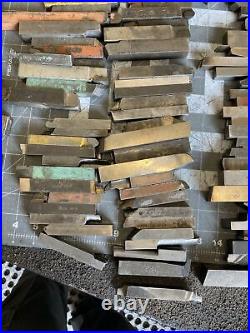 Lathe Cutting Steel Bits Mixed Lot machinist tools milling carboloy dd169a