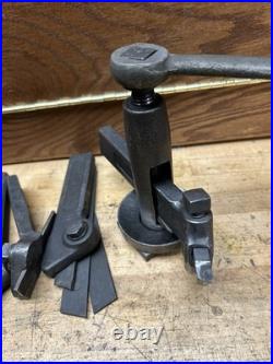 Lathe Lantern Rocker Tool Post with (7) Armstrong/Williams Tool Holders Machinist