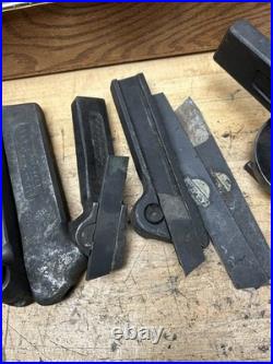 Lathe Lantern Rocker Tool Post with (7) Armstrong/Williams Tool Holders Machinist