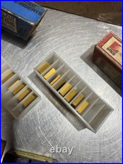 Lathe Machine Machinist Cutting Tools Mint Condition Assorted Lot (48) Cutting T