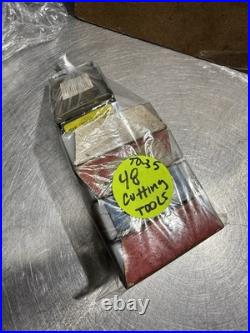 Lathe Machine Machinist Cutting Tools Mint Condition Assorted Lot (48) Cutting T