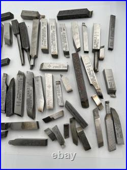 Lathe Tool Bits Lot Mo-Max Cobalt HSS Mixed Sizes Machinist Used Resharpened